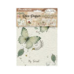 Rijstpapier Mini A6 Flower and Poems Stamperia