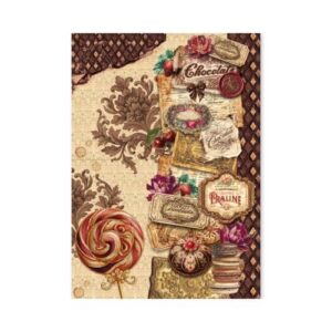 Rijstpapier Mix A5 Chocolate Wanderlust Ciao Bella