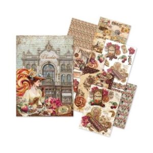 Rijstpapier Mix A5 Chocolate Wanderlust Ciao Bella