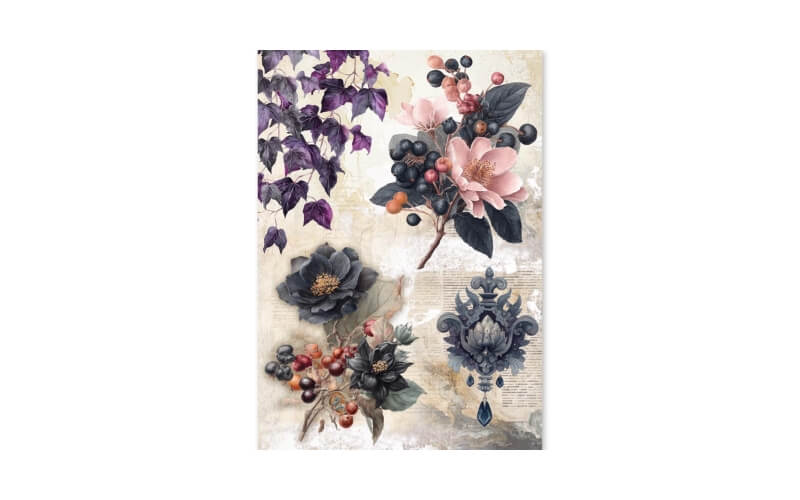 Rijstpapier Mix A5 The Witch's Grimoire Ciao Bella