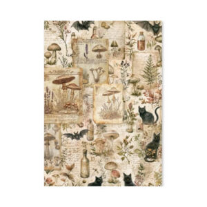 Rijstpapier Mix A5 The Witch's Grimoire Ciao Bella