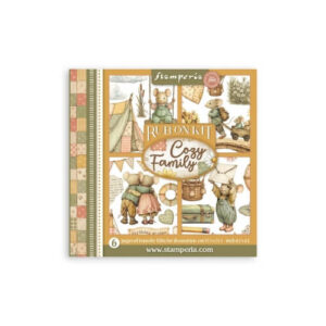 Rub-On Set Cozy Family Stamperia
